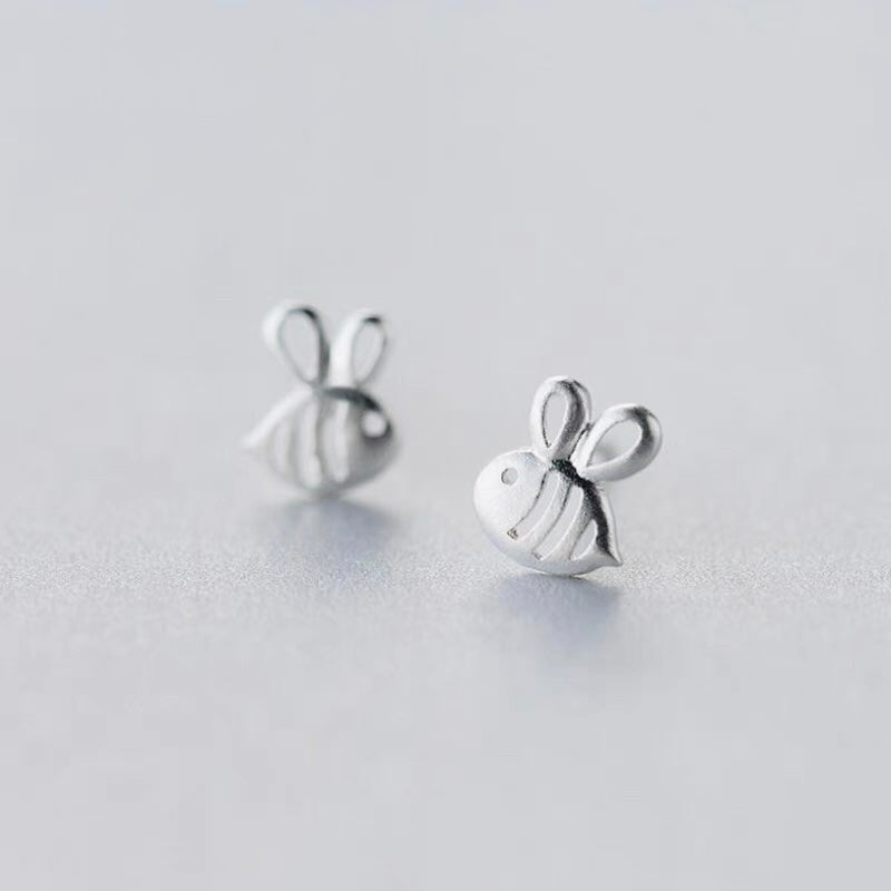 Mini Bee Earrings