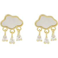 Mini Raincloud Earrings