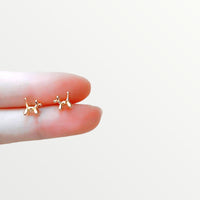 Mini Dog Stud Earrings
