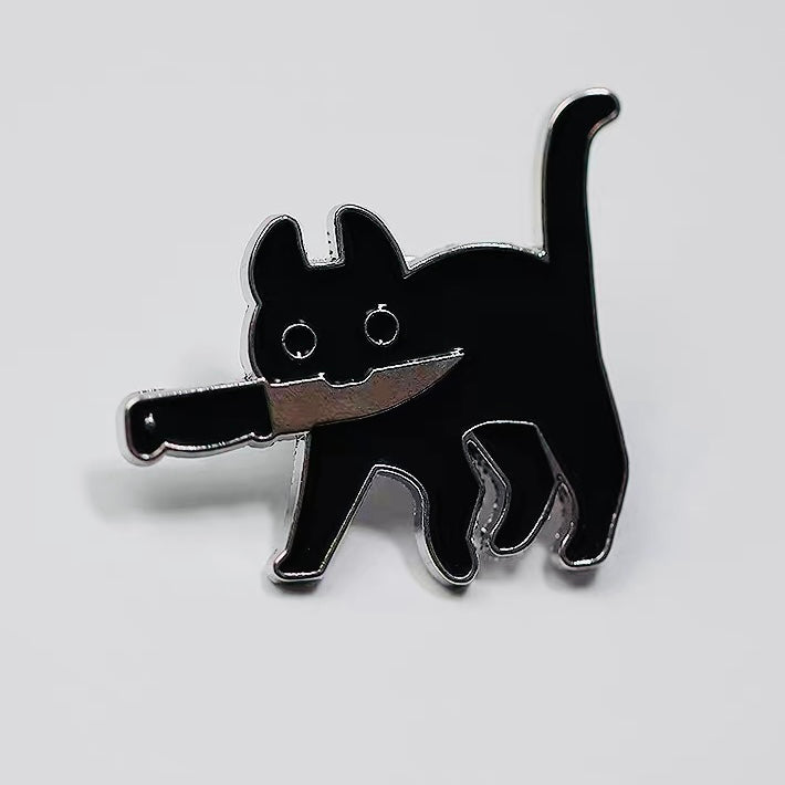 Dangerous cat brooch – Chili fashion & art gallery