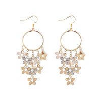 Floral Waterfall earrings