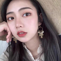 Floral Waterfall earrings