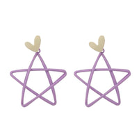 Pastel Star Earrings