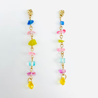 Crystal Rainbow Earrings