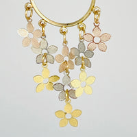 Floral Waterfall earrings