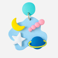 Pastel Space Earrings