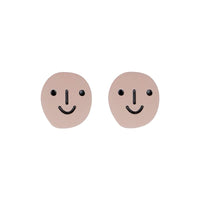 Funky Faces Stud Earring