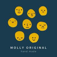Yellow Funky Face Stud Earring