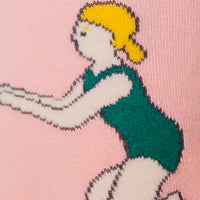 Retro Gymnast socks