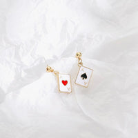 Mini Playing Card Earrings
