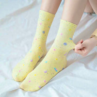 "Best seller" socks with funky colourful Space graphics all over