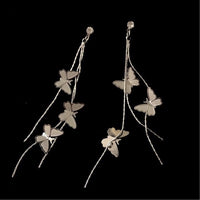 Hanging Butterfly Earrings