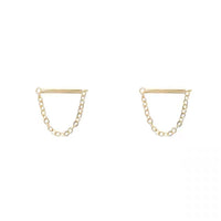 Bar & Chain Earrings
