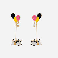 Balloon Cat Earrings