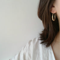 Gold Hoop Earrings