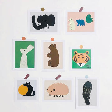 Wall art / post card 8 pieces set
