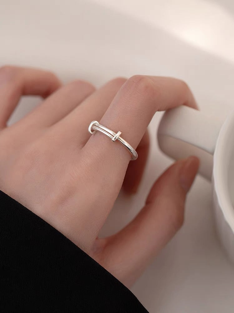 Adjustable S925 Silver ring
