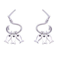 Fish on Hook Earrings