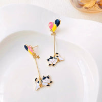 Balloon Cat Earrings