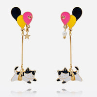 Balloon Cat Earrings