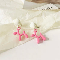 Balloon Dog Earrings