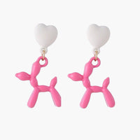Balloon Dog Earrings