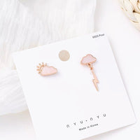 Wellington Weather Earrings - Rose Gold