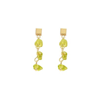Green Stone Earrings