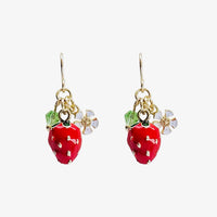 Strawberry & Daisy Earrings