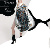 Original CHILI Silk Scarf - Coins