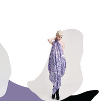 Original CHILI Silk Scarf - Purple