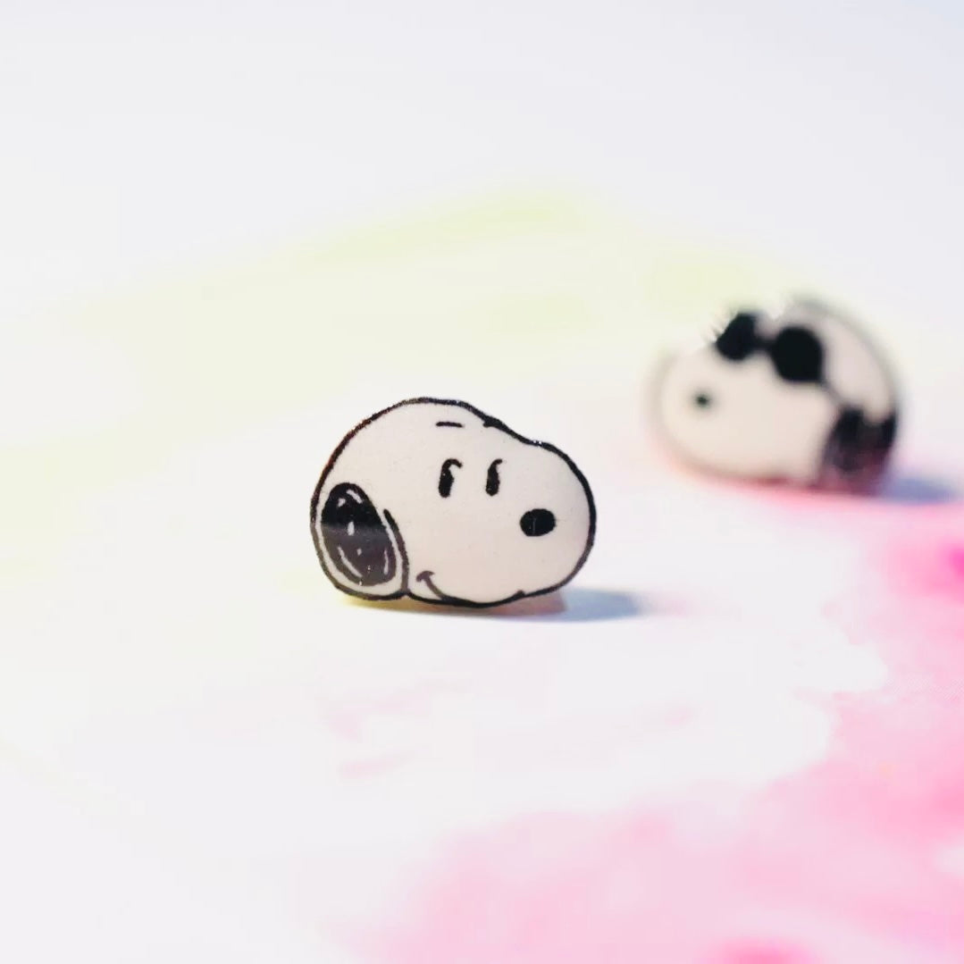 Mini Snoopy Earrings