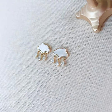 Mini Raincloud Earrings