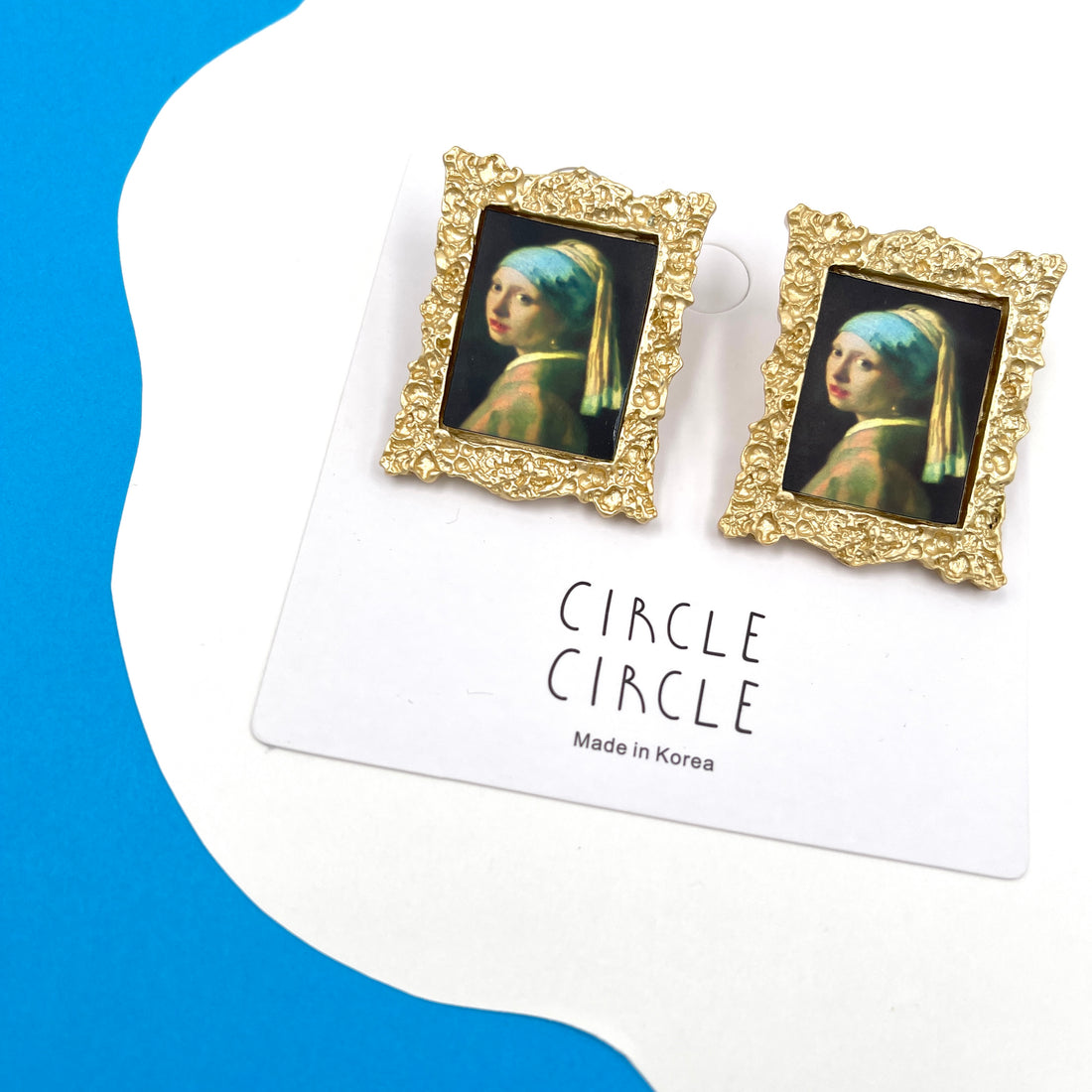 Framed Painting Earrings