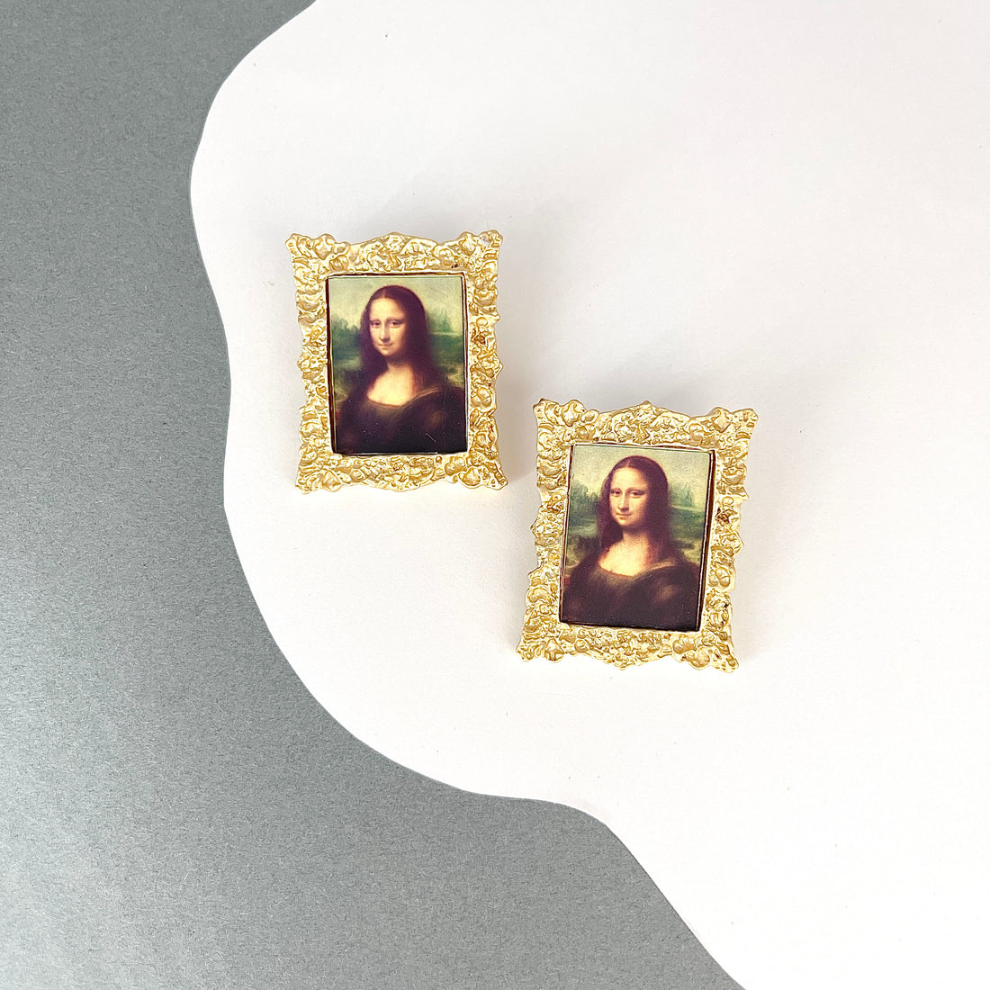 Framed Painting Earrings