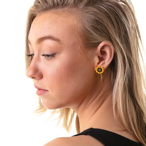 Sunflower Earrings