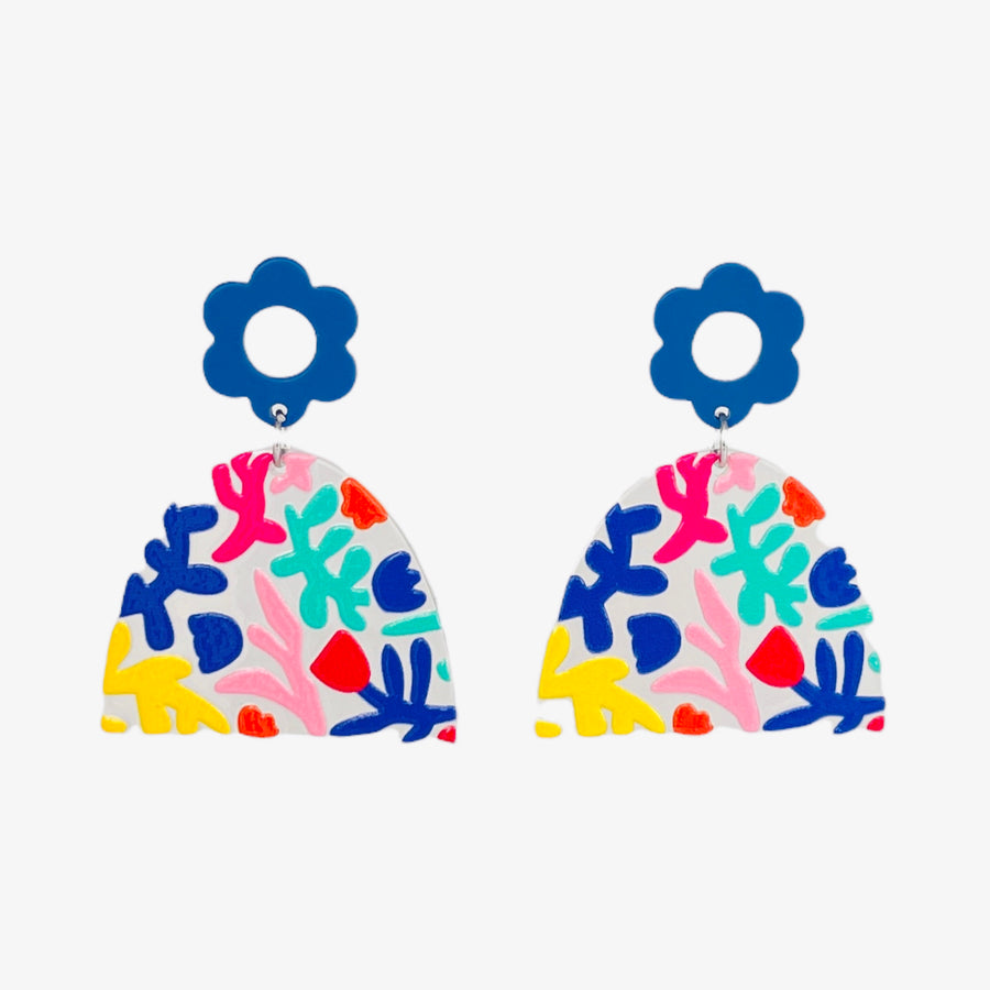 Floral Arch Earrings