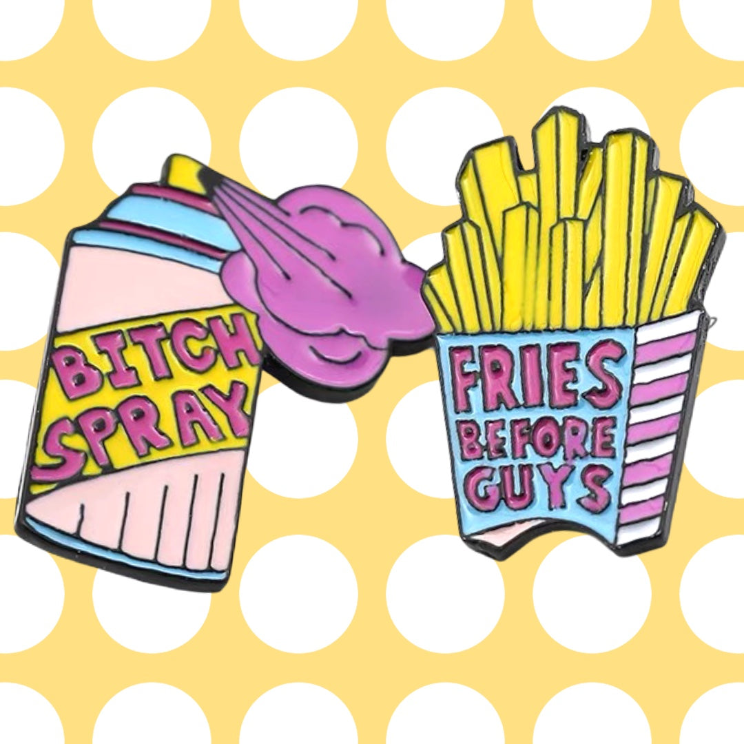 funky brooches