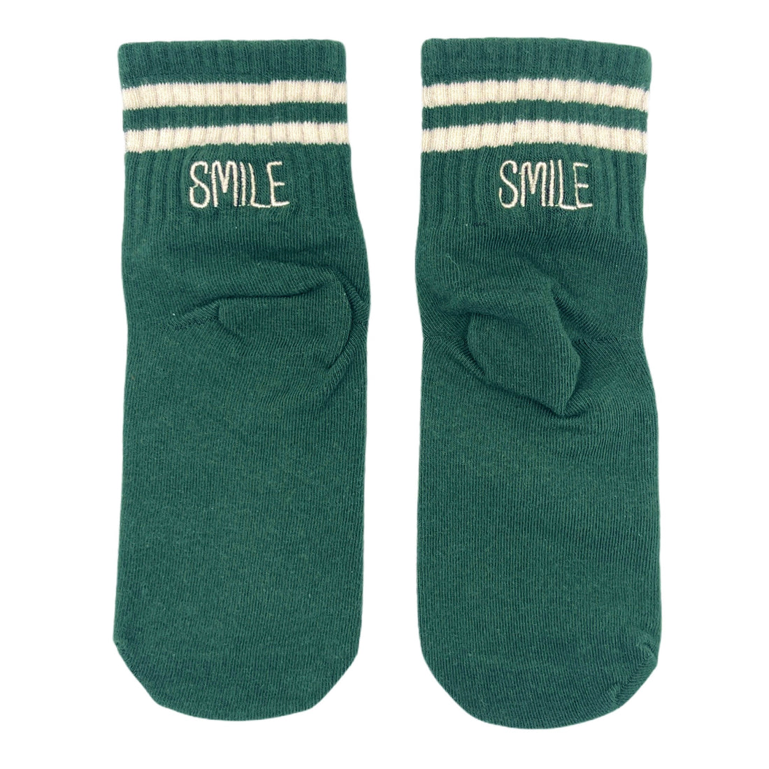 Embroidered “smile” socks
