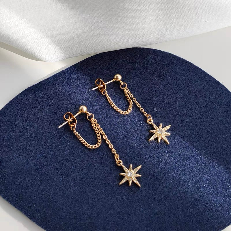Starburst earrings