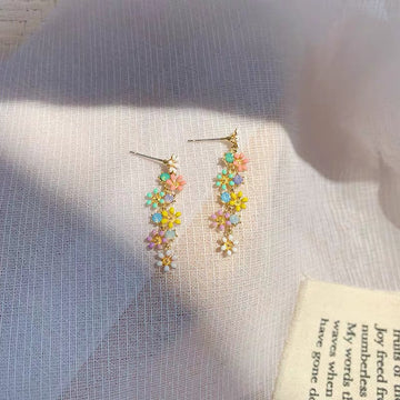 Hanging Floral Earrings