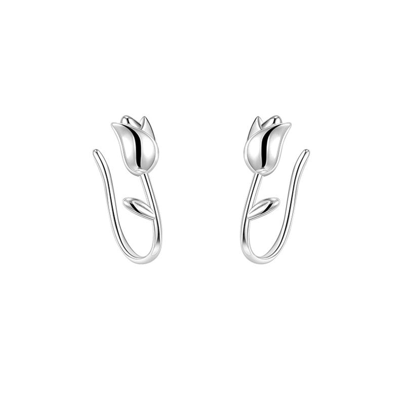 Mini Rose Earrings