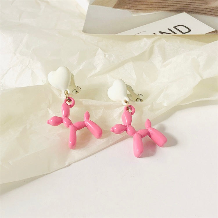 Balloon Dog Earrings