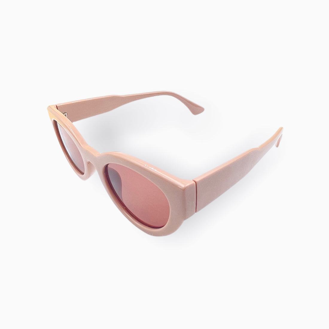 oversized slim cat eye sunglasses